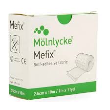 Curativo Mefix 2,5cm x 10m Autoadesivo