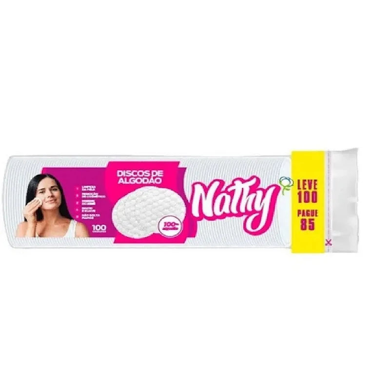 Disco de Algodão 100 Unidades Nathy — foto 2
