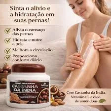 Creme Pernas Castanha da Índia 250g — foto 3