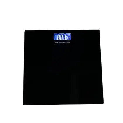 Balança Digital Vidro 180kg Preta — foto 2