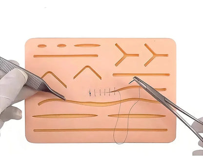 Simulador de Sutura Silicone 3 Camadas