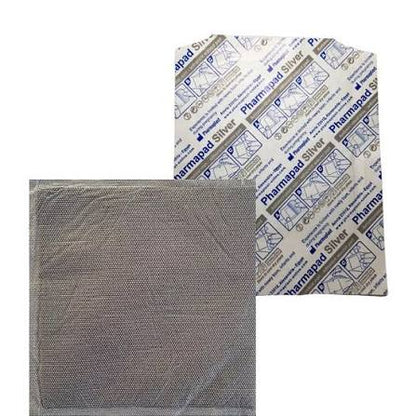Pharmapad Carbon Ag 10cmx10cm prata E Carvão Ativado- 1 Un