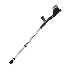 Muleta Canadense Fixa Preta 110kg (Par)
