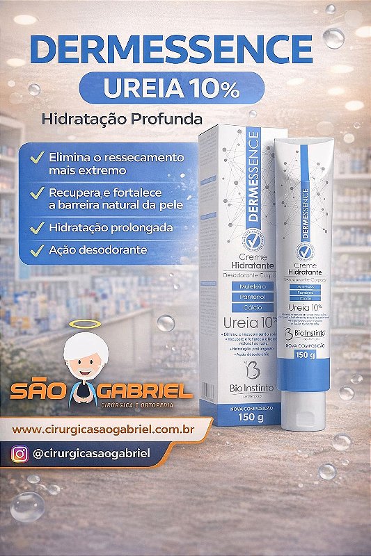 Creme Hidratante Dermessence Ureia 10% 150g