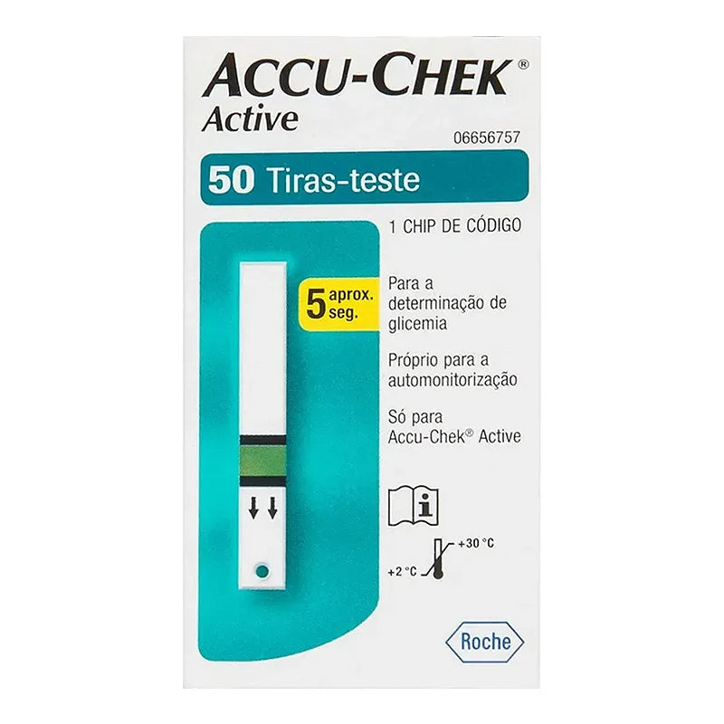 Fitas Accu-Chek Active c/50 testes — foto 2