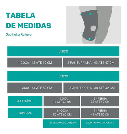 Joelheira Articulada Relieve Especial — foto 3