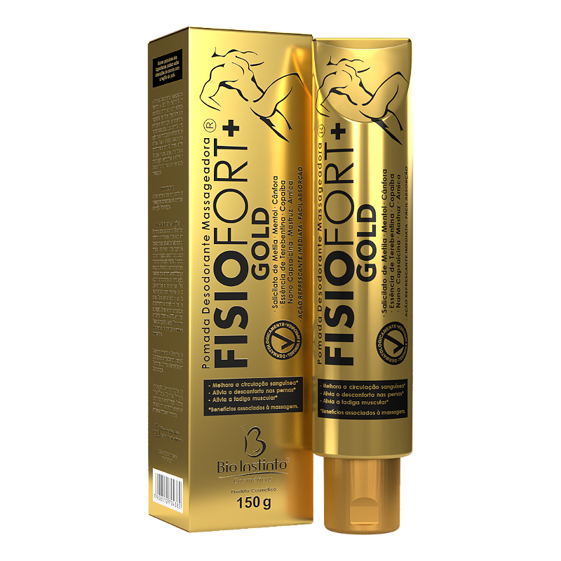 Gel Massageador Fisiofort Gold 150g — foto 2