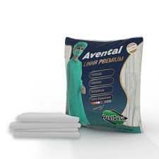 Avental Descartável Sem Manga TNT 20g Branco