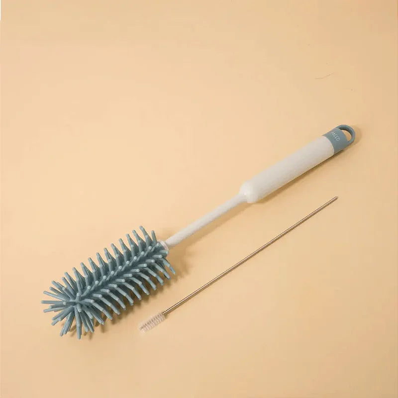 Escova Limpeza Silicone 2 em 1