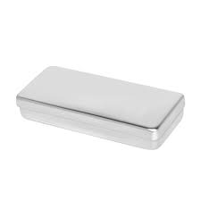 Estojo de Inox 12x5x2cm Fami