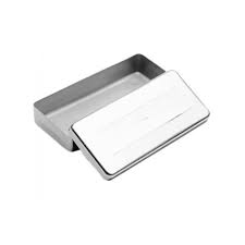 Estojo Inox Liso 18x8x5cm Fami — foto 2