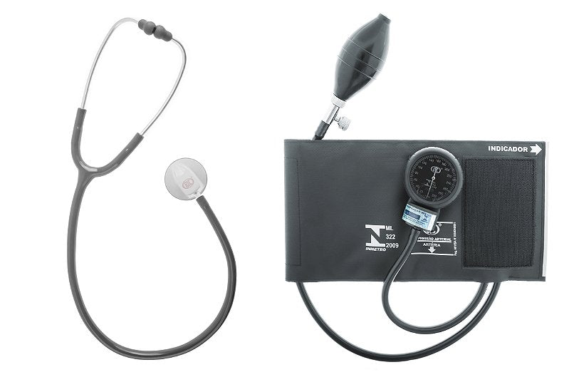Conjunto Aparelho de Pressão + Estetoscópio