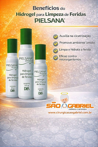 Pielsana Polihexanida Gel 100g Feridas