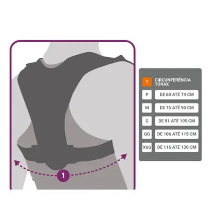 Corretor Postural Lean OR1450 Hidrolight — foto 3