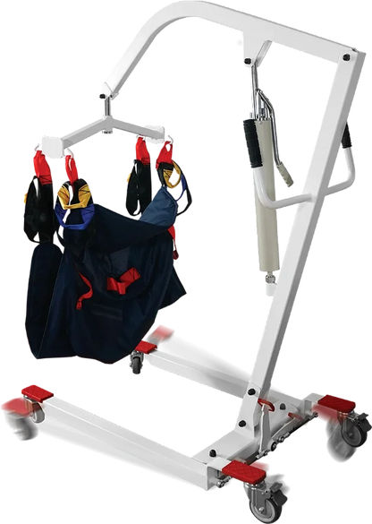 Guincho Manual p/ Acamados 180Kg Dellamed