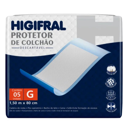 Protetor de Cama 80x150cm G Higifral