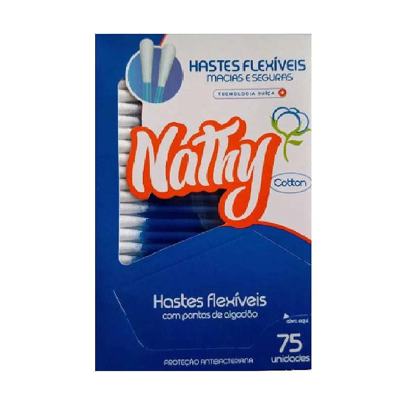 Hastes Flexíveis Nathy 75 Unidades | Cirurgica São Gabriel