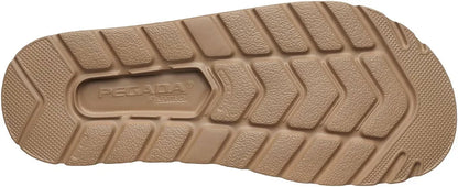 Chinelo Pegada Feminino em Couro Caramelo 234706-02