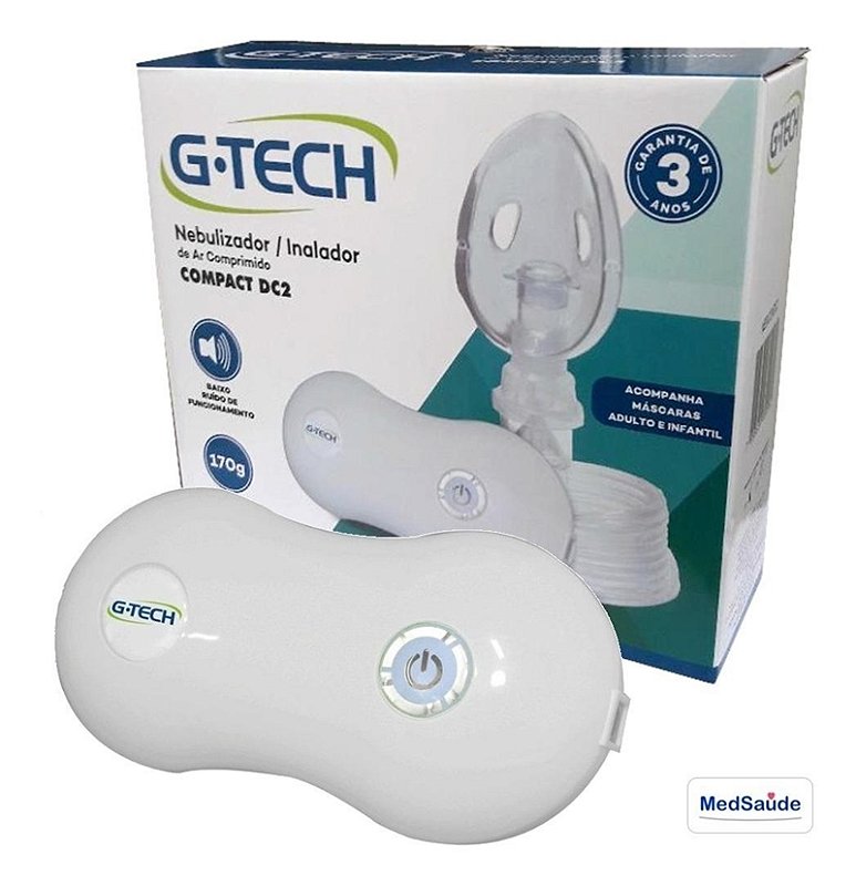 Inalador Compact DC2 G-Tech Portátil