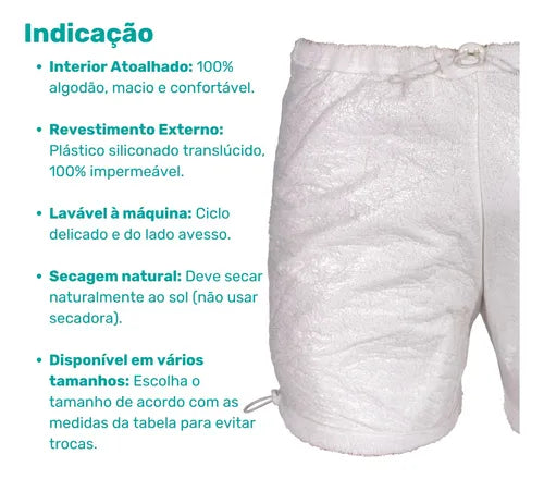Shorts Anti Vazamento Noturno Adulto — foto 2