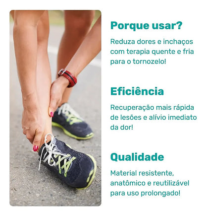 Faixa para Tornozelo Termogel Quente e Frio — foto 2