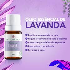 Óleo Essencial Lavanda 10ml Phytoterápica — foto 3