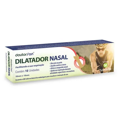 Dilatador Nasal DoutorSan G 10 Unidades