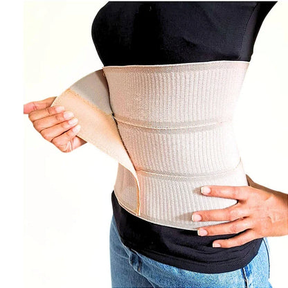 Faixa Abdominal Elástica 3 Gomos Bege