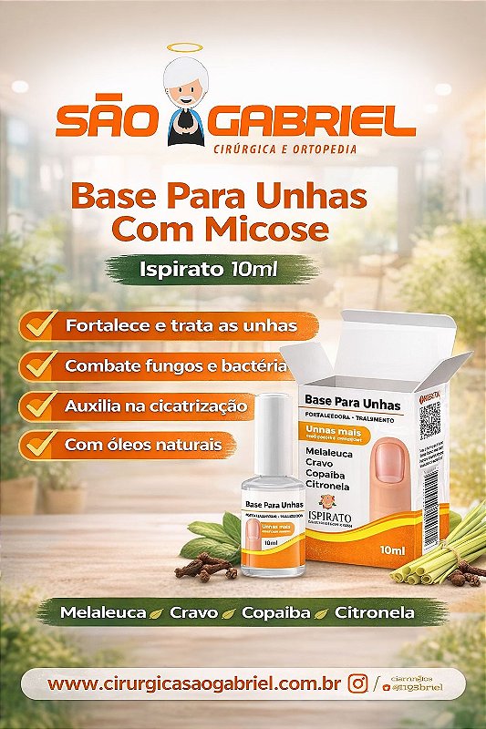 Base Para Unhas Micose Ispirato 10ml