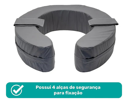 Assento Elevado Sanitário Macio 12cm — foto 2