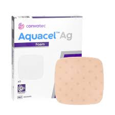 Curativo Aquacel Ag Foam 10x10 Não Adesivo — foto 2