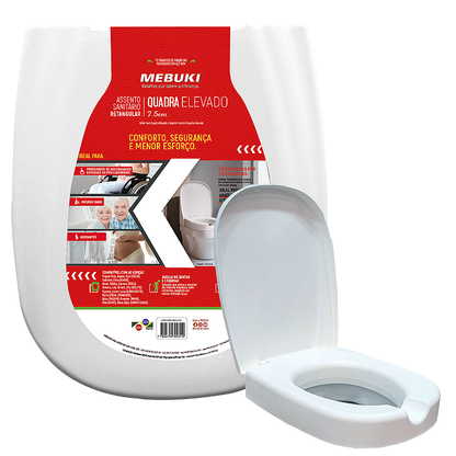 Assento Elevado 7,5cm Retangular Mebuki — foto 3