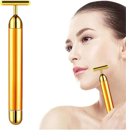 Massageador Facial T Dourado — foto 3