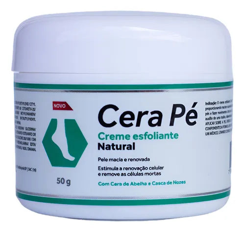 Cera Pé Creme Esfoliante Natural 50g — foto 2