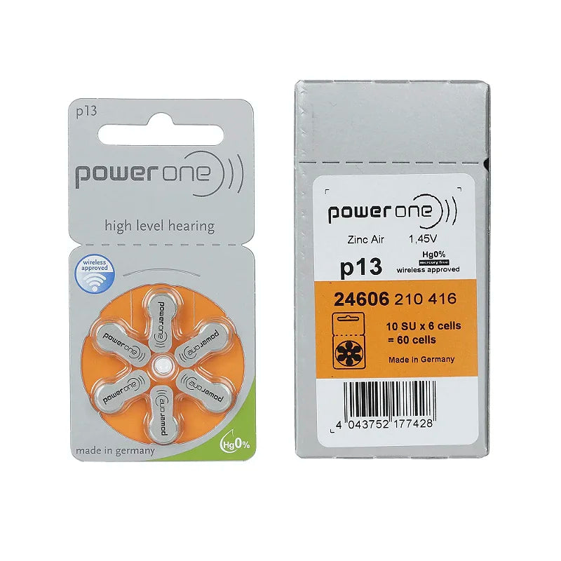 Bateria Aparelho Auditivo Nº13 Power One