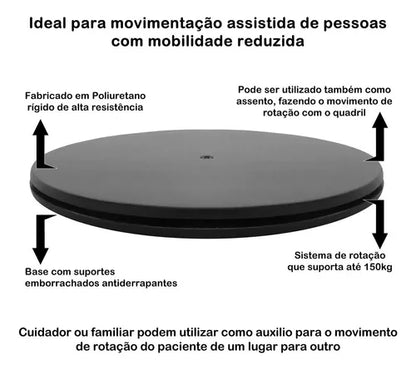 Disco de Mobilidade para Transferência 150kg — foto 2