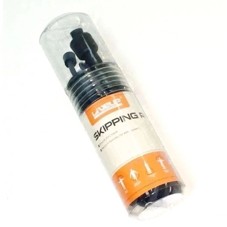 Corda de Pular Simples Cinza Liveup — foto 3
