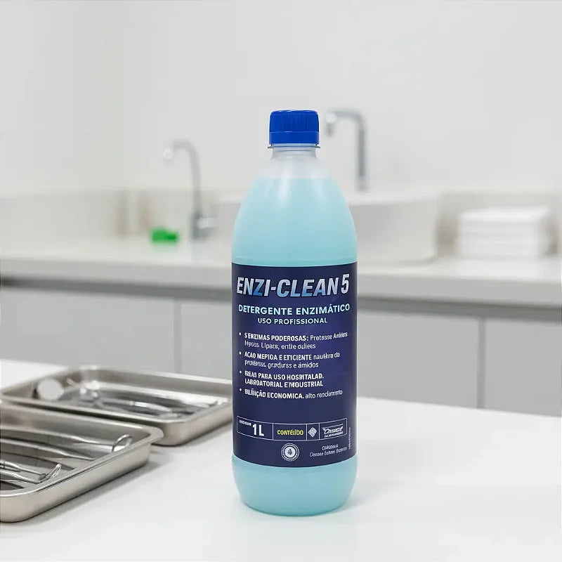 Detergente Enzimático 1L Uso Profissional