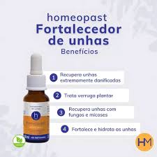 Homeopast Fortalecedor de Unhas 18ml — foto 3