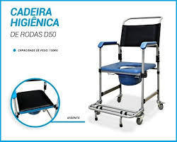 Cadeira de Banho D50 Dellamed Higiénica