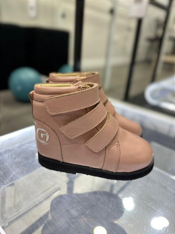 Bota Ortopédica Infantil Rígida Rosa — foto 4