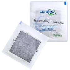 Curativo Carvão Ativado com Prata 10x10