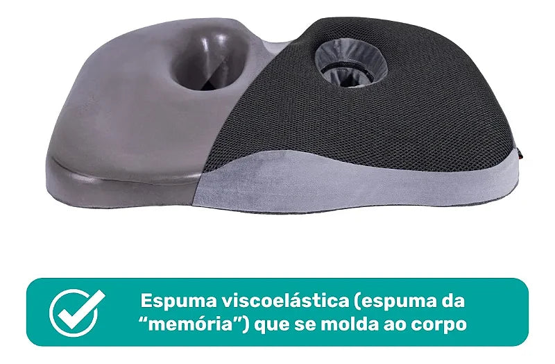 Almofada Isquiática Conforto Max Longevitech — foto 3