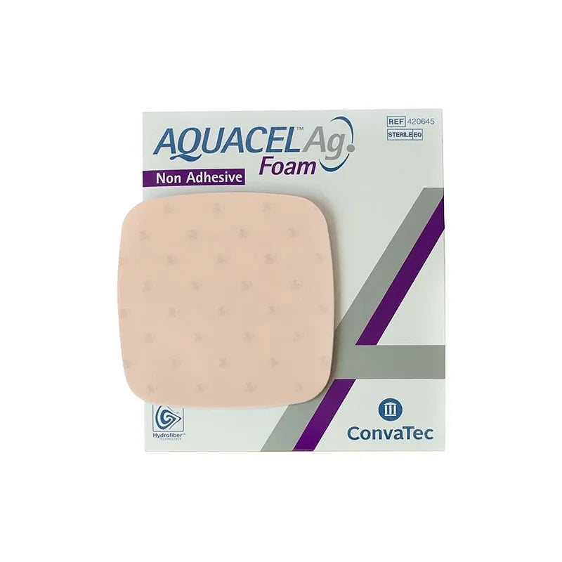 Curativo Aquacel Ag Foam 10x10 Não Adesivo | Cirurgica São Gabriel