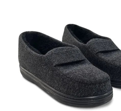 Pantufa Sapato Mocassim Fechada Cinza — foto 2