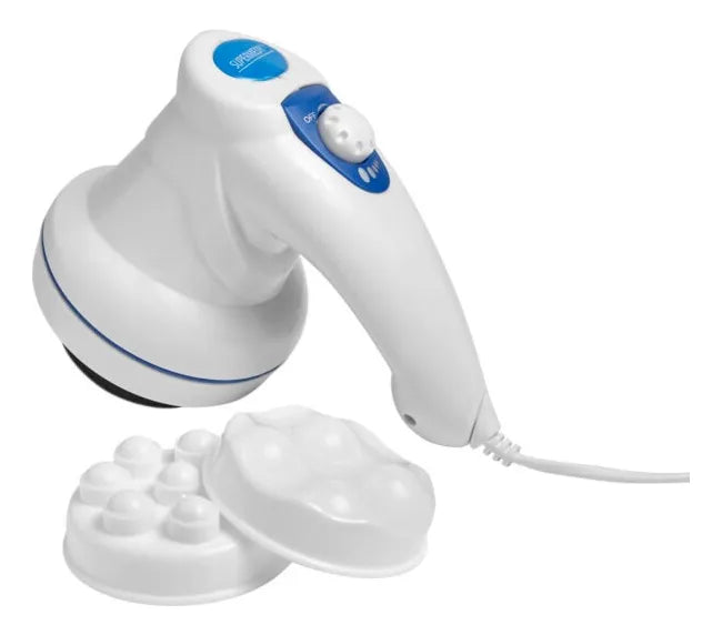 Massageador Elétrico Orbital Corporal Branco — foto 3
