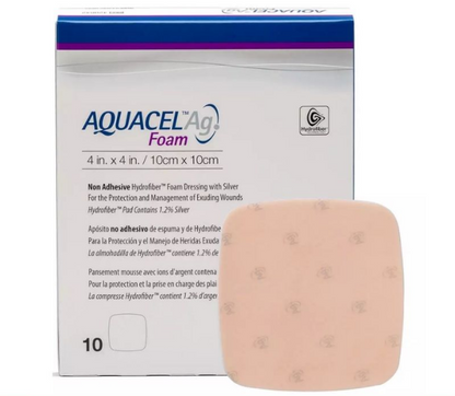 Curativo Aquacel Ag Foam 15x15cm — foto 2