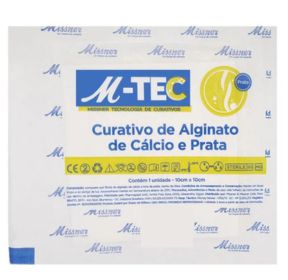 Alginato Cálcio e Prata 10x10cm Missner — foto 3