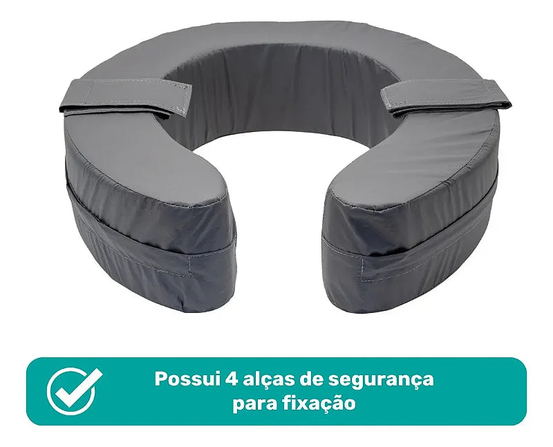 Assento Elevado Sanitário Macio 10cm — foto 2