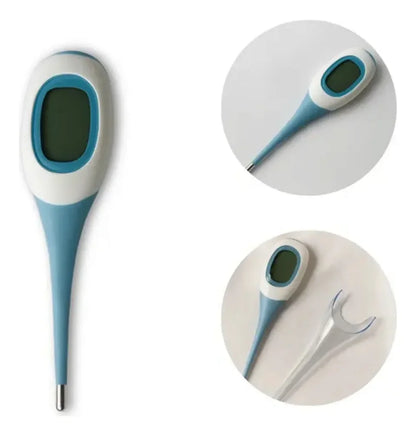 Termômetro Clinico Veterinário Animal Ponta Flex Visor Jumb